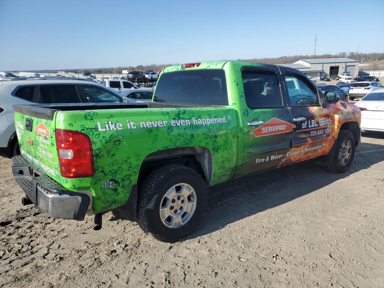 Photo 2 VIN: 3GCPKSE72DG242509 - CHEVROLET SILVERADO 