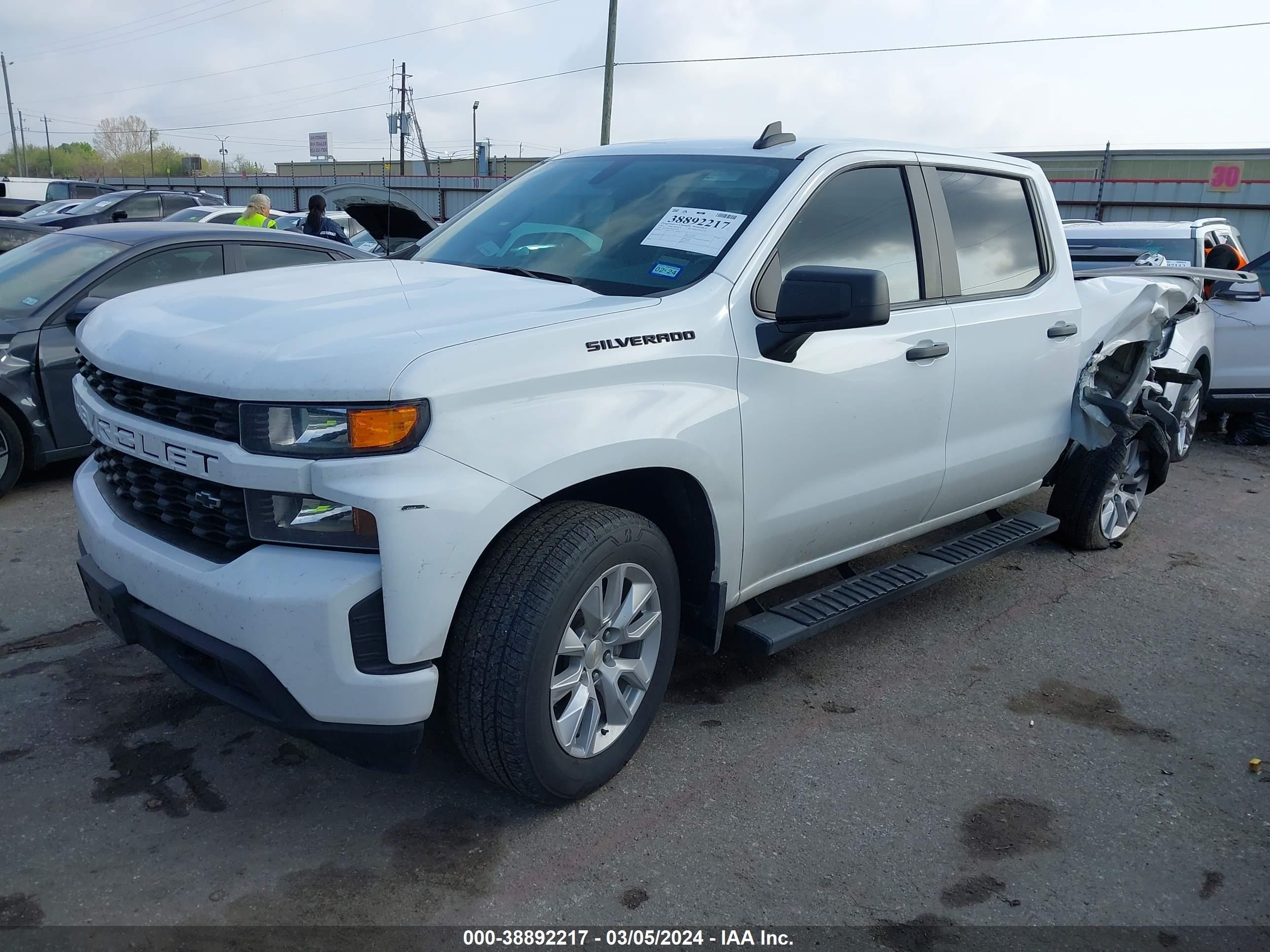 Photo 1 VIN: 3GCPWBEK5NG119278 - CHEVROLET SILVERADO 