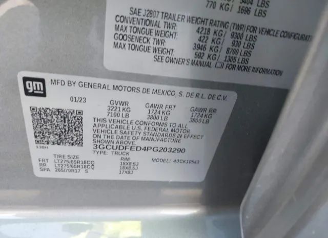 Photo 8 VIN: 3GCUDFED4PG203290 - CHRYSLER 200 