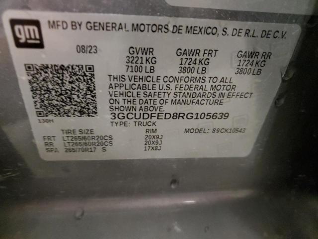 Photo 11 VIN: 3GCUDFED8RG105639 - CHEVROLET 1500 