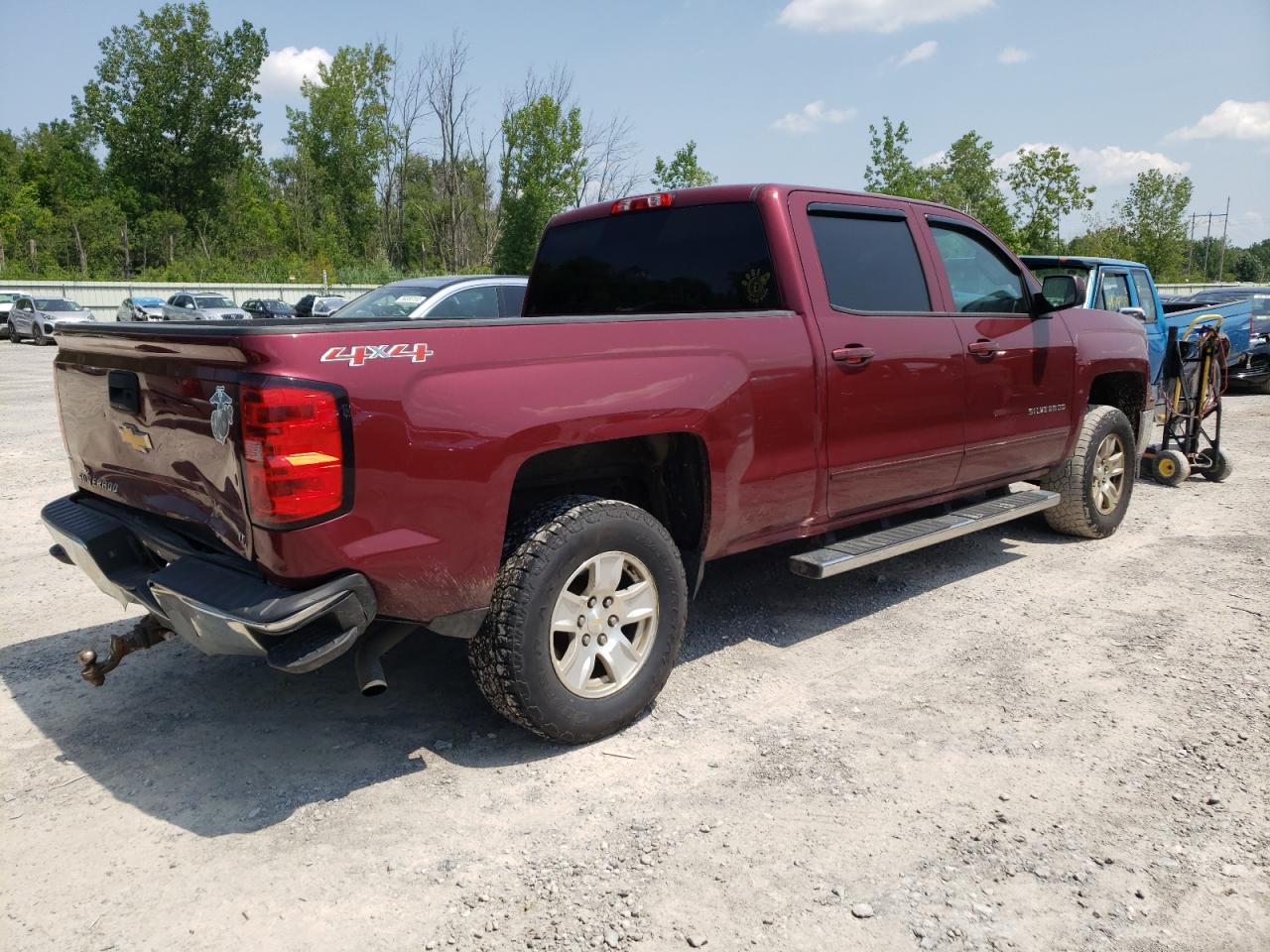 Photo 2 VIN: 3GCUKREC0FG187473 - CHEVROLET SILVERADO 