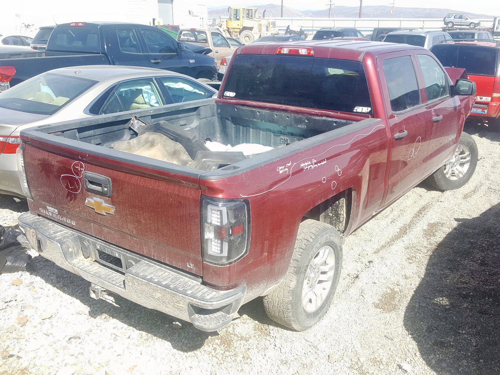 Photo 3 VIN: 3GCUKREC1EG193667 - CHEVROLET SILVERADO 