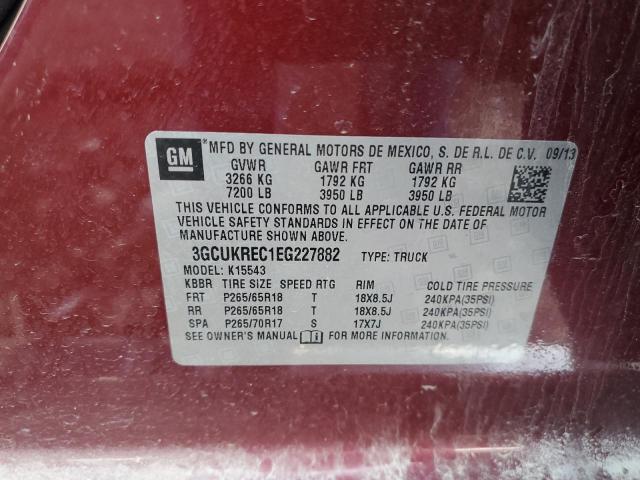 Photo 11 VIN: 3GCUKREC1EG227882 - CHEVROLET SILVERADO 