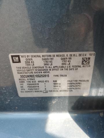 Photo 11 VIN: 3GCUKREC1EG252815 - CHEVROLET SILVERADO 