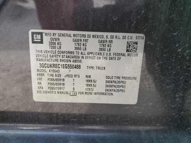 Photo 12 VIN: 3GCUKREC1EG550488 - CHEVROLET SILVERADO 