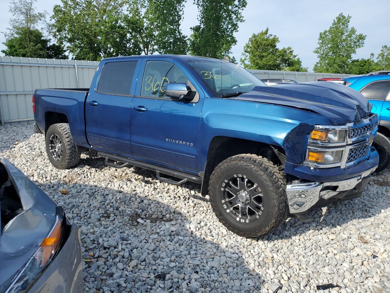 Photo 3 VIN: 3GCUKREC1FG311587 - CHEVROLET SILVERADO 