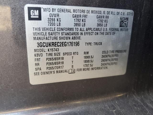 Photo 11 VIN: 3GCUKREC2EG176196 - CHEVROLET SILVERADO 