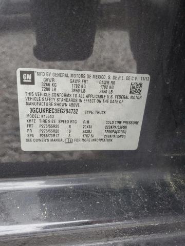 Photo 11 VIN: 3GCUKREC3EG284732 - CHEVROLET SILVERADO 