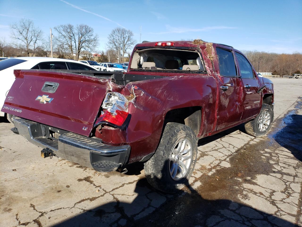 Photo 2 VIN: 3GCUKREC3EG319821 - CHEVROLET SILVERADO 