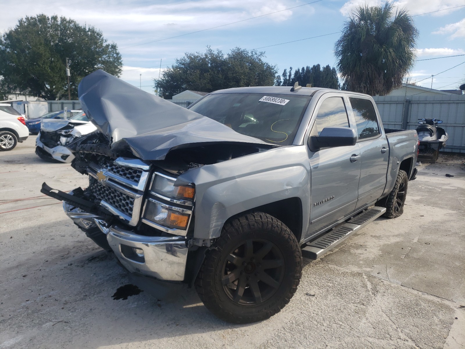 Photo 1 VIN: 3GCUKREC3FG348964 - CHEVROLET SILVERADO 