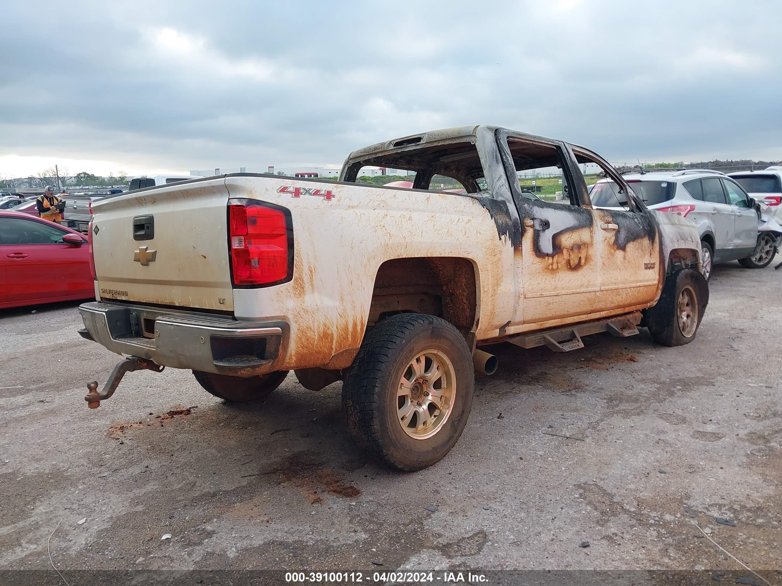 Photo 3 VIN: 3GCUKREC3HG210523 - CHEVROLET SILVERADO 