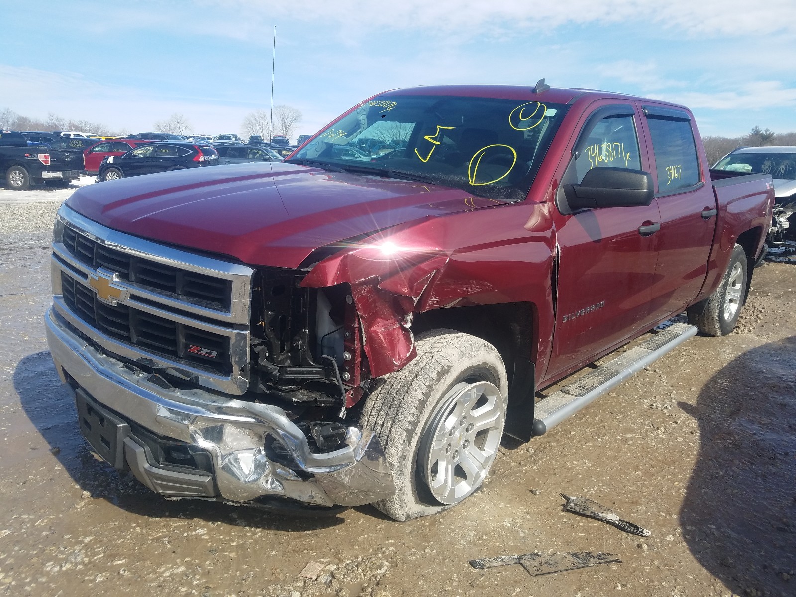 Photo 1 VIN: 3GCUKREC4EG558908 - CHEVROLET SILVERADO 