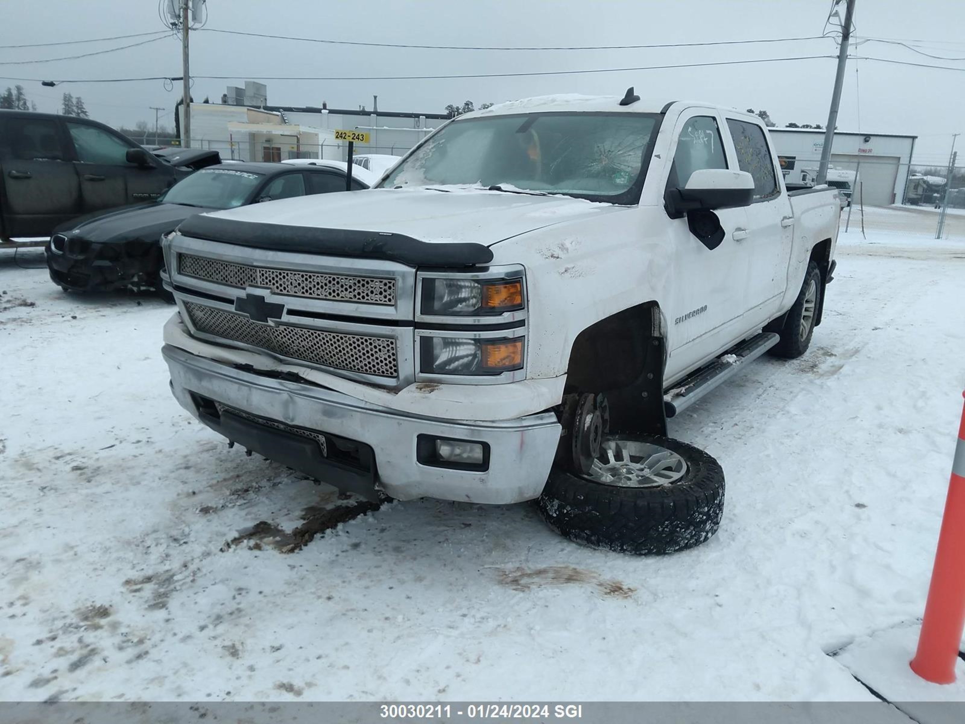 Photo 5 VIN: 3GCUKREC4FG352831 - CHEVROLET SILVERADO 