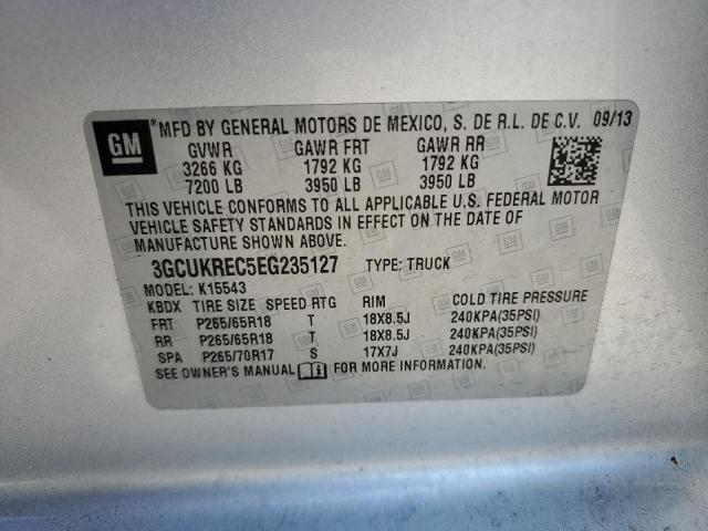 Photo 11 VIN: 3GCUKREC5EG235127 - CHEVROLET SILVERADO 