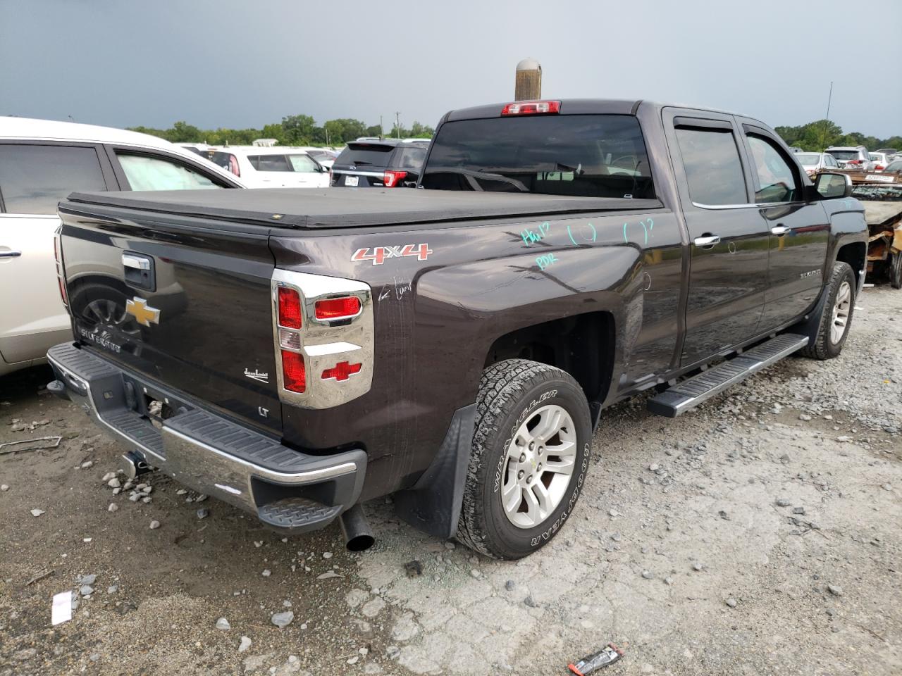 Photo 2 VIN: 3GCUKREC6EG567836 - CHEVROLET SILVERADO 