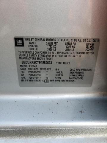 Photo 11 VIN: 3GCUKREC7EG564623 - CHEVROLET SILVERADO 