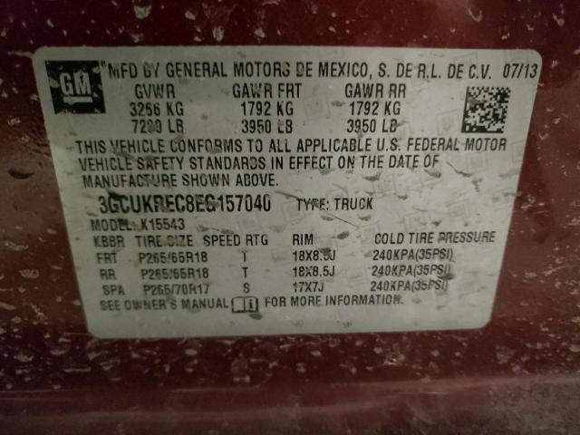 Photo 11 VIN: 3GCUKREC8EG157040 - CHEVROLET 1500 