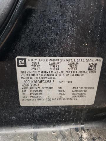 Photo 11 VIN: 3GCUKREC8FG126615 - CHEVROLET SILVERADO 