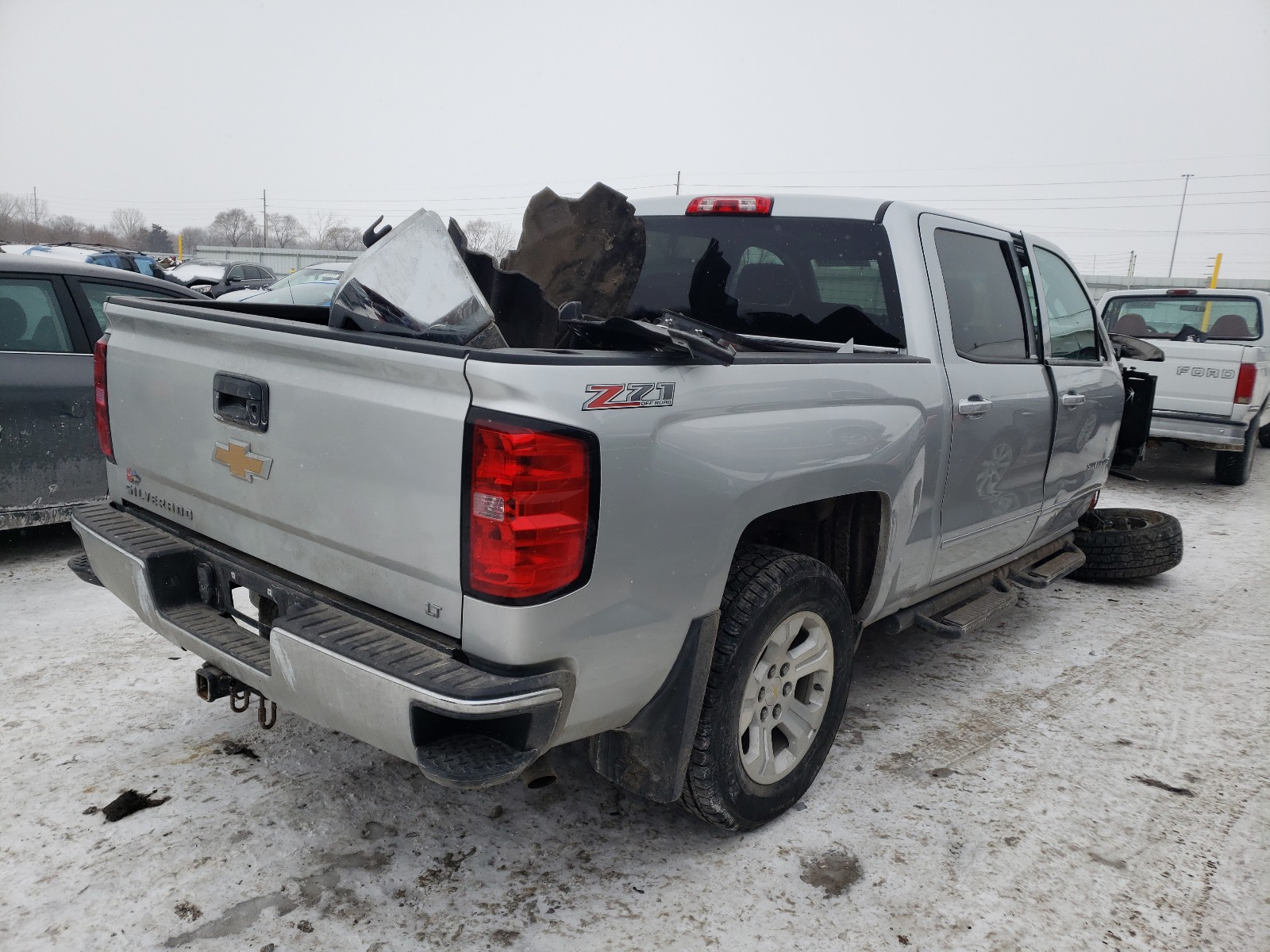 Photo 3 VIN: 3GCUKREC8FG152244 - CHEVROLET SILVERADO 