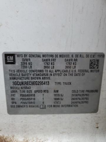 Photo 11 VIN: 3GCUKREC9EG295413 - CHEVROLET SILVERADO 