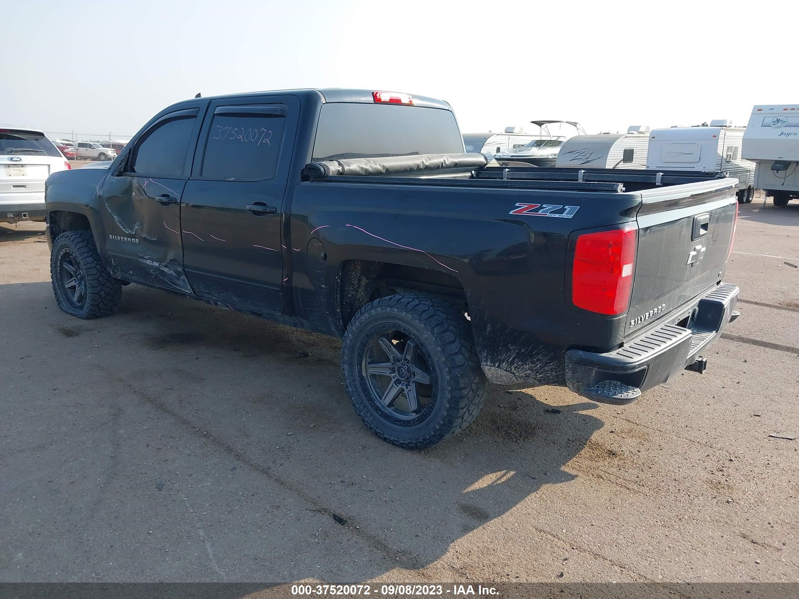 Photo 2 VIN: 3GCUKRECXHG284893 - CHEVROLET SILVERADO 