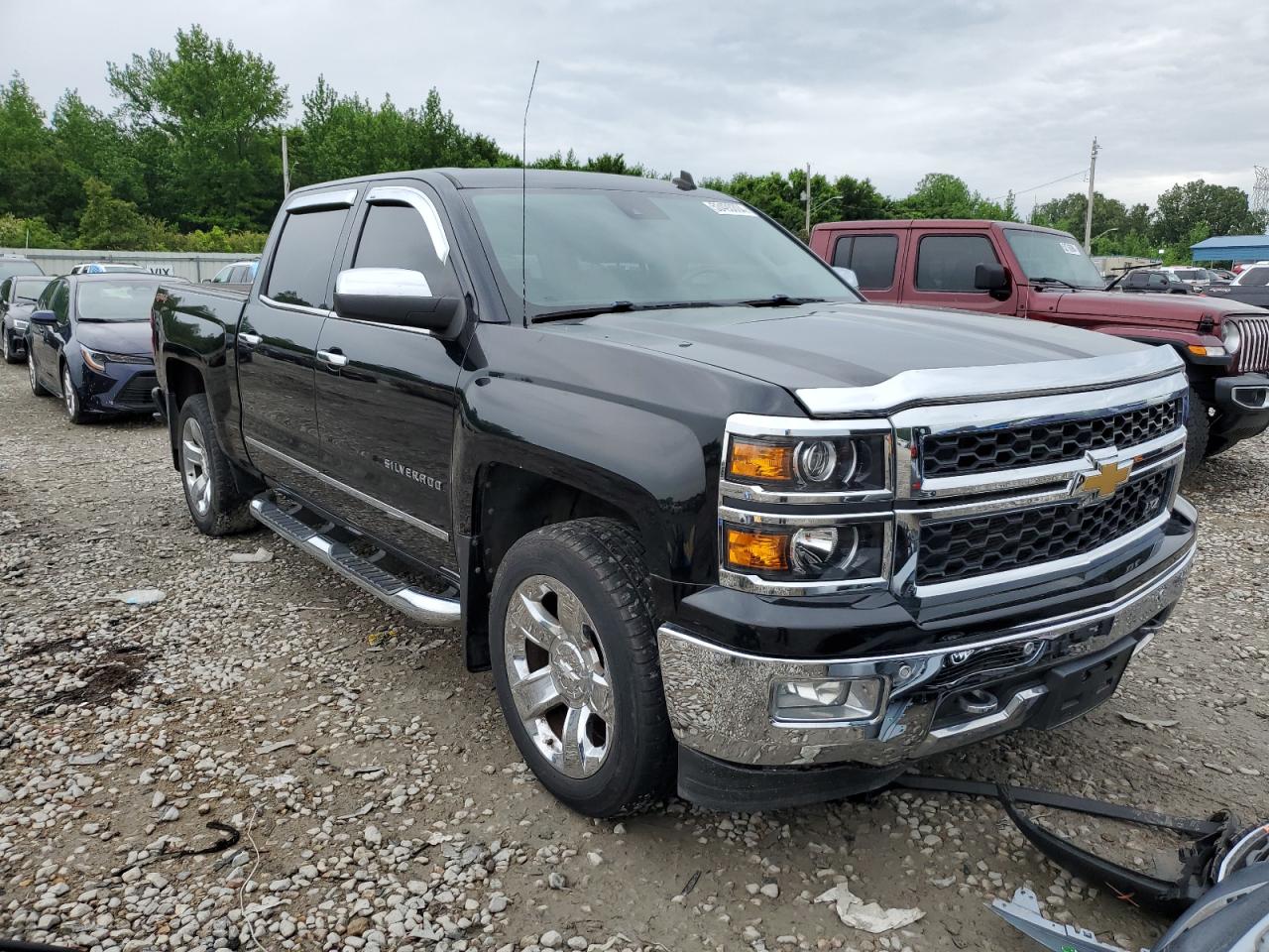 Photo 3 VIN: 3GCUKSEC1EG454156 - CHEVROLET SILVERADO 