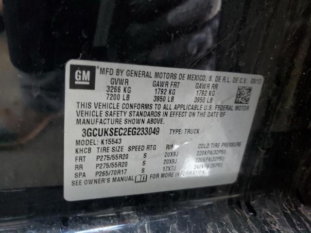 Photo 11 VIN: 3GCUKSEC2EG233049 - CHEVROLET SILVERADO 