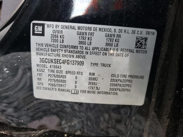 Photo 11 VIN: 3GCUKSEC4FG137909 - CHEVROLET ALL MODELS 