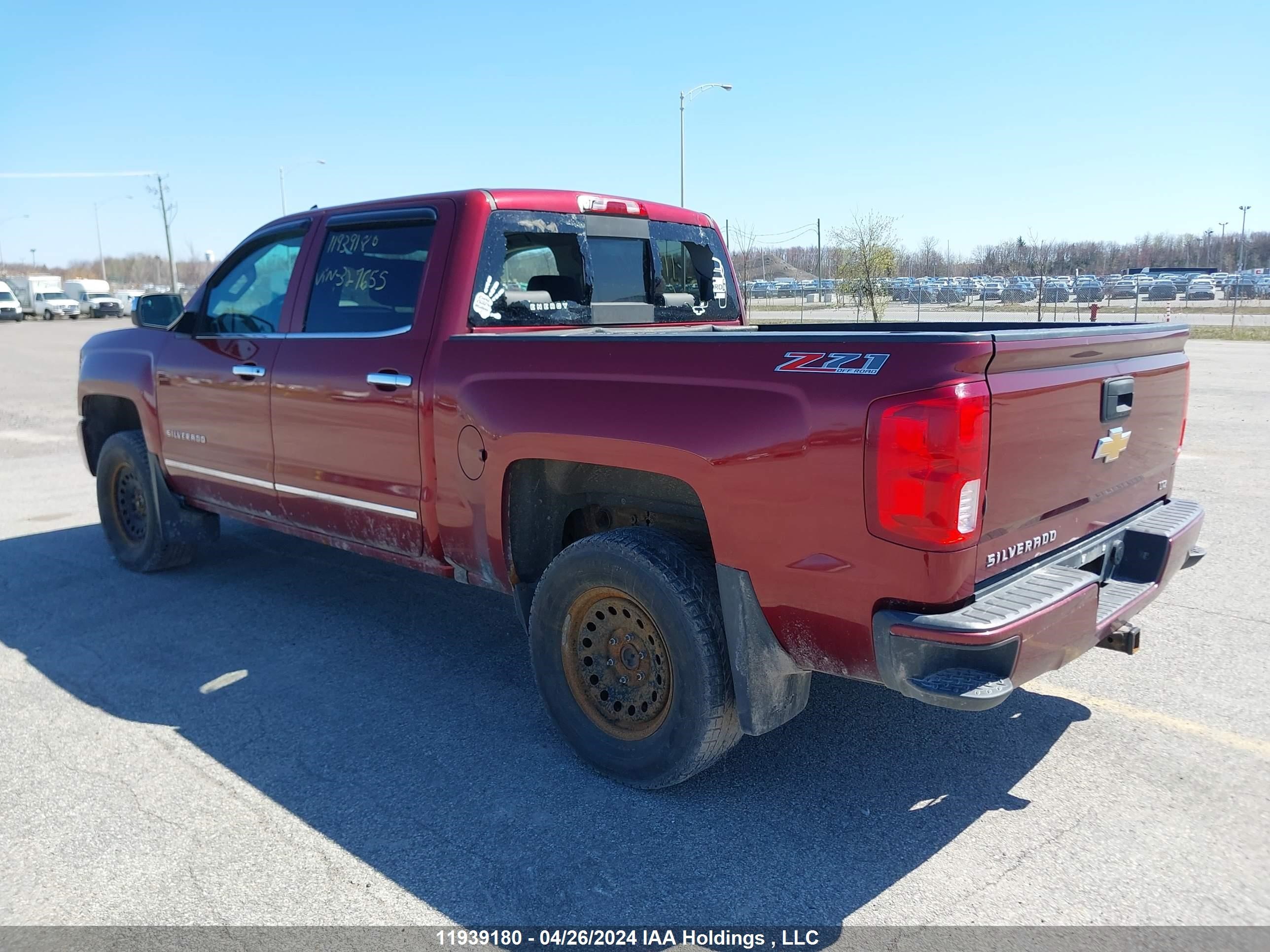 Photo 2 VIN: 3GCUKSEC5GG327655 - CHEVROLET SILVERADO 