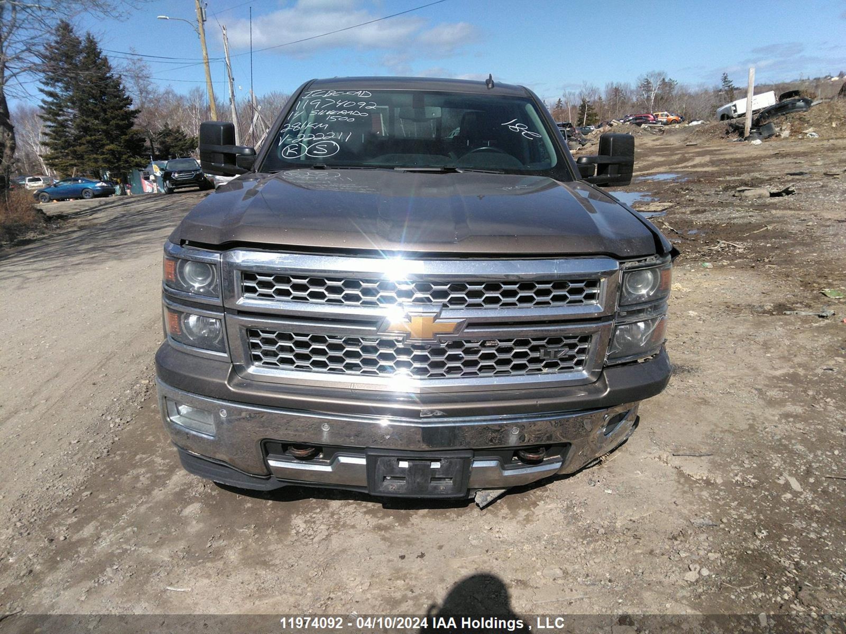 Photo 12 VIN: 3GCUKSEC7EG222211 - CHEVROLET SILVERADO 