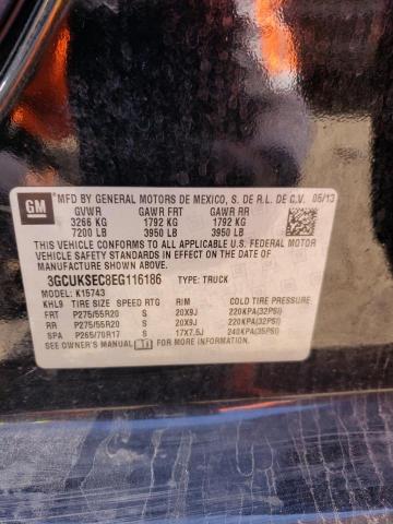 Photo 11 VIN: 3GCUKSEC8EG116186 - CHEVROLET SILVERADO 