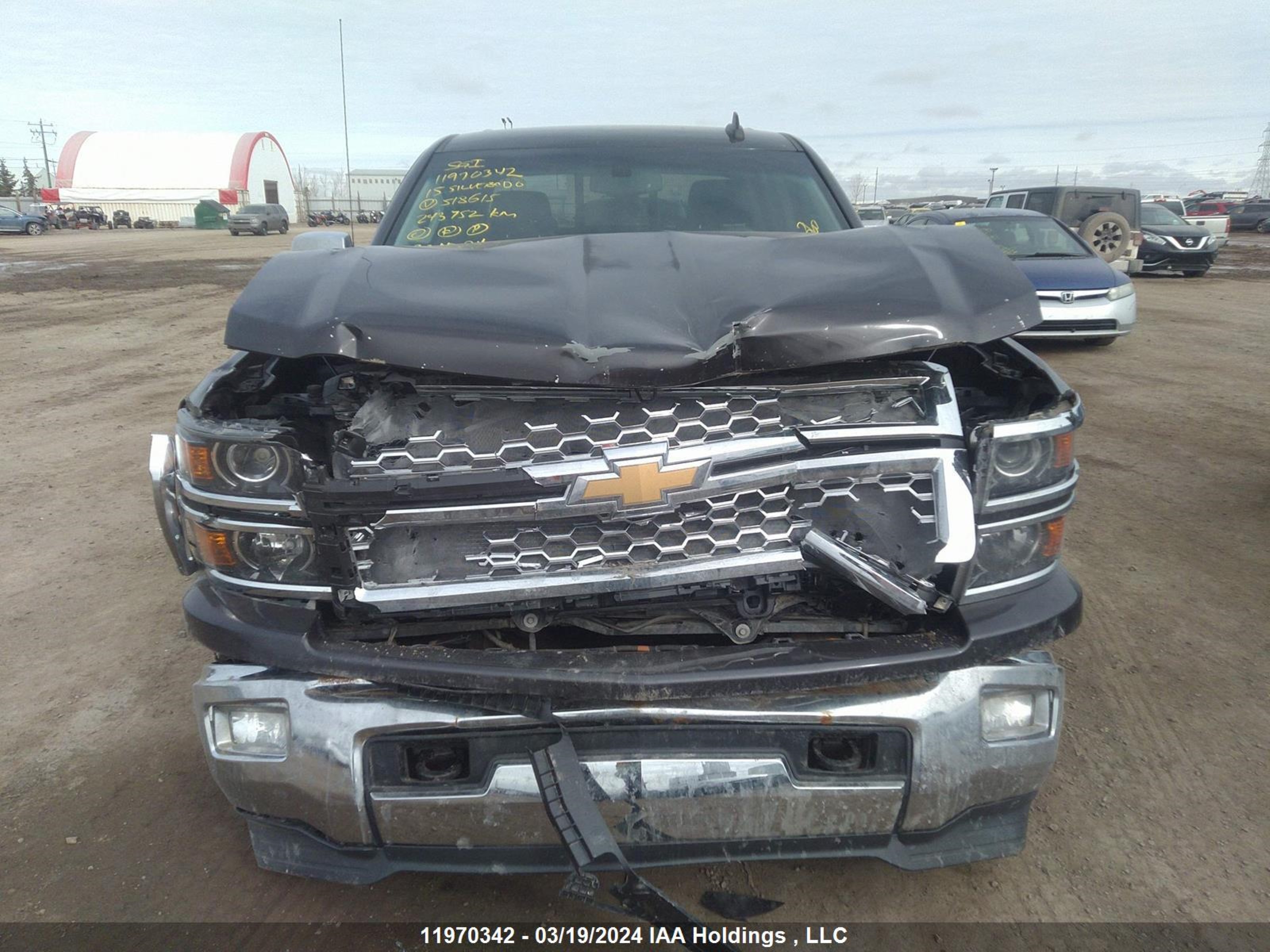 Photo 11 VIN: 3GCUKSEC8FG518615 - CHEVROLET SILVERADO 