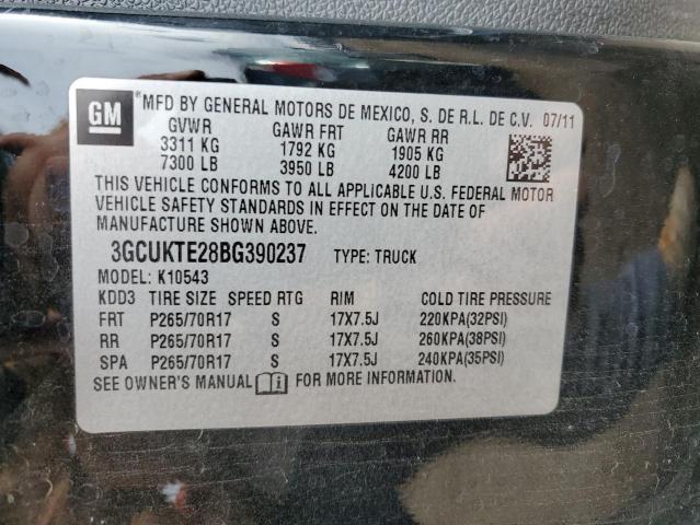 Photo 11 VIN: 3GCUKTE28BG390237 - CHEVROLET ALL MODELS 