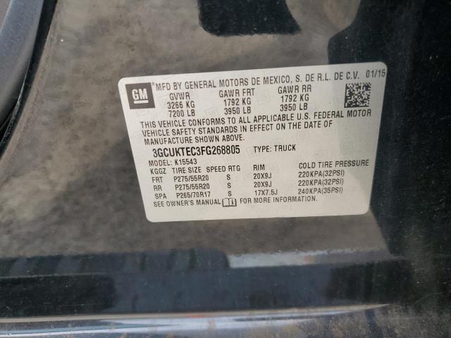 Photo 12 VIN: 3GCUKTEC3FG268805 - CHEVROLET SILVERADO 