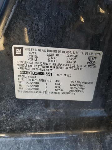 Photo 11 VIN: 3GCUKTEC5HG516281 - CHEVROLET ALL MODELS 