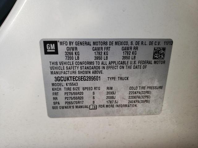 Photo 11 VIN: 3GCUKTEC6EG289601 - CHEVROLET SILVERADO 