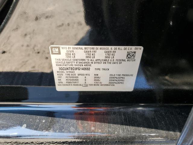 Photo 11 VIN: 3GCUKTEC9FG140682 - CHEVROLET SILVERADO 