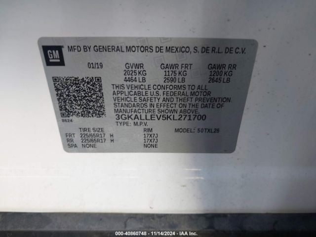 Photo 8 VIN: 3GKALLEV5KL271700 - GMC TERRAIN 