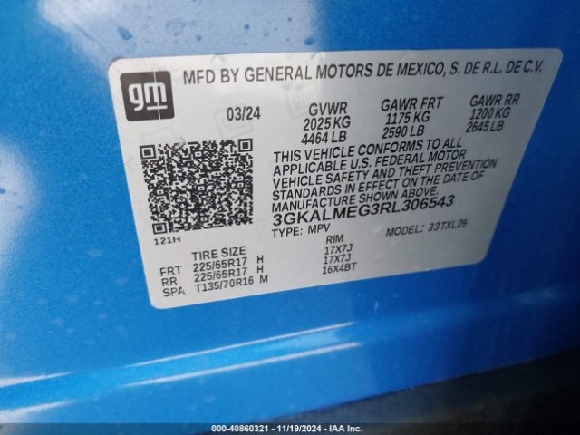 Photo 8 VIN: 3GKALMEG3RL306543 - GMC TERRAIN 