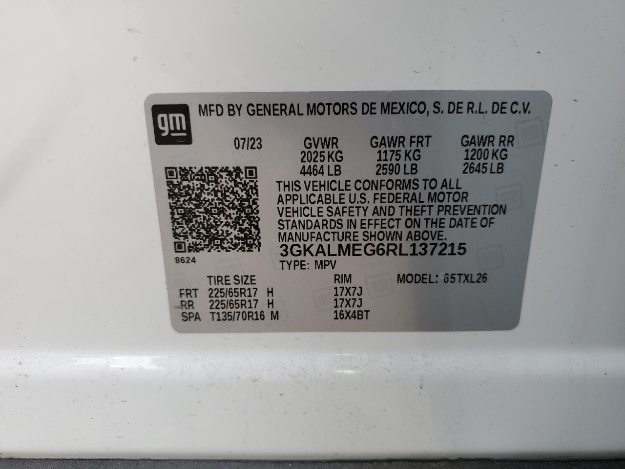 Photo 11 VIN: 3GKALMEG6RL137215 - GMC TERRAIN 