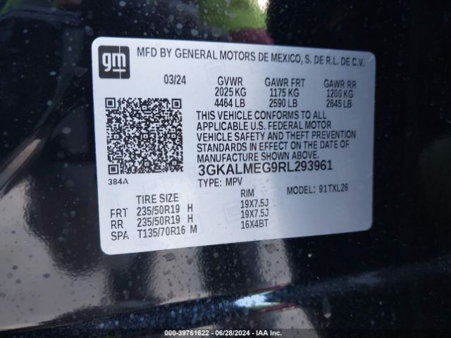 Photo 8 VIN: 3GKALMEG9RL293961 - GMC TERRAIN 