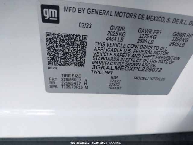 Photo 8 VIN: 3GKALMEGXPL226072 - GMC TERRAIN 