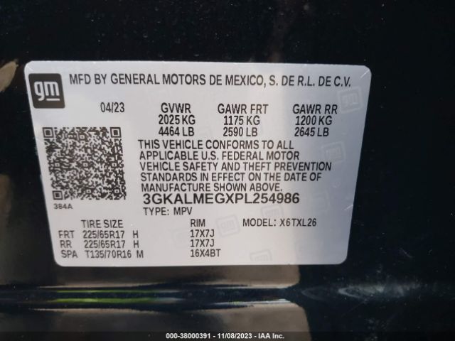 Photo 8 VIN: 3GKALMEGXPL254986 - GMC TERRAIN 