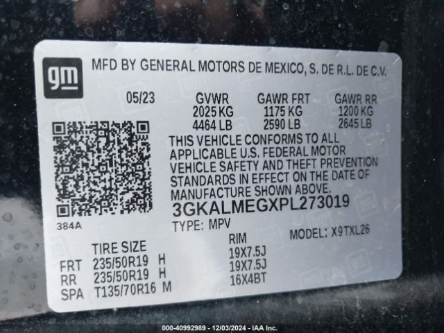 Photo 8 VIN: 3GKALMEGXPL273019 - GMC TERRAIN 