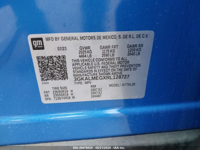 Photo 8 VIN: 3GKALMEGXRL128727 - GMC TERRAIN 