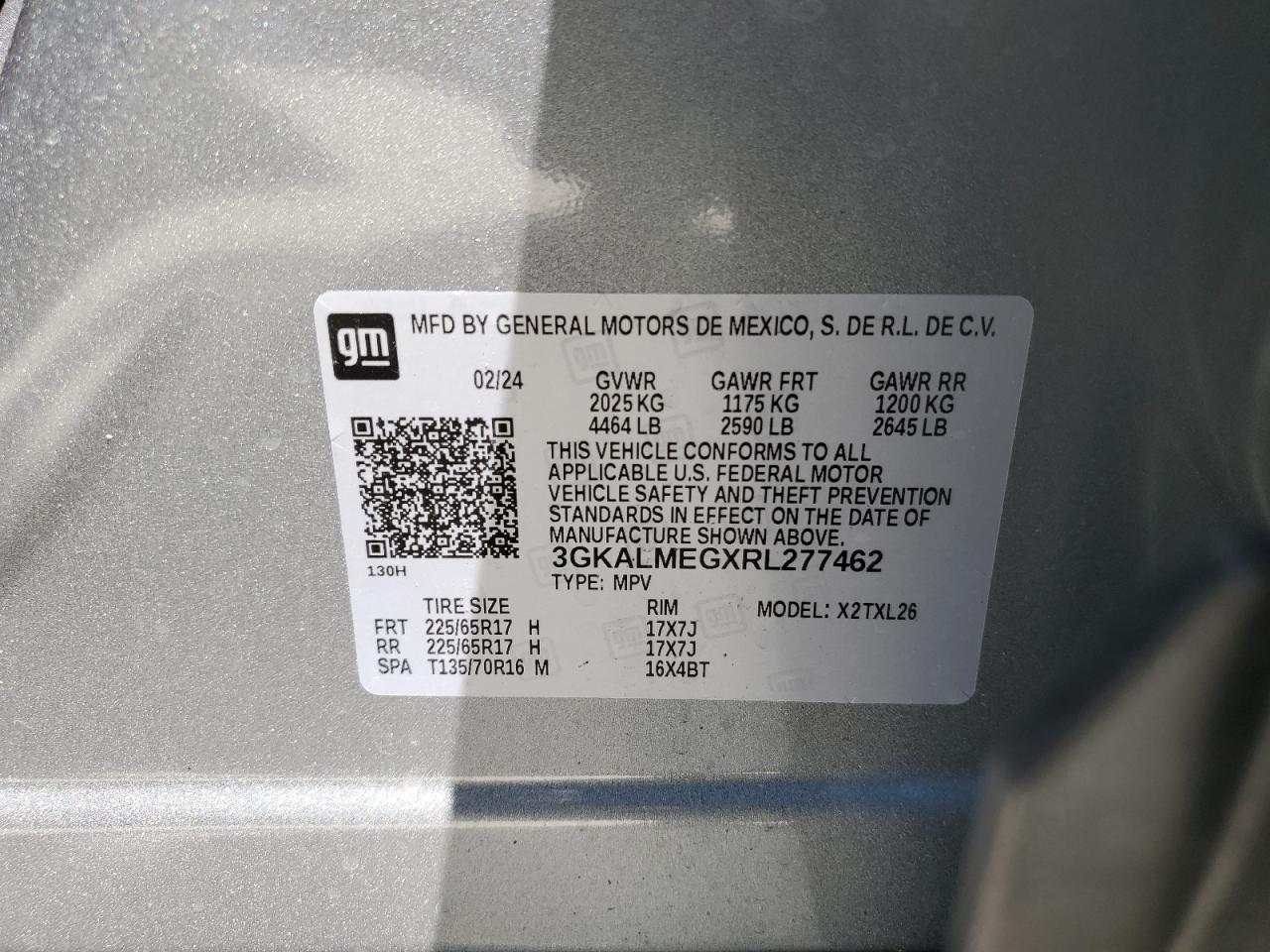 Photo 12 VIN: 3GKALMEGXRL277462 - GMC TERRAIN 