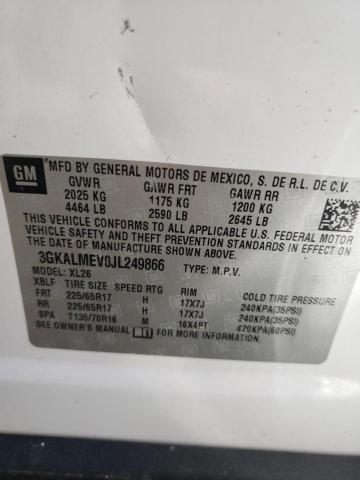 Photo 9 VIN: 3GKALMEV0JL249866 - GMC TERRAIN SL 