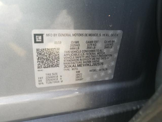 Photo 9 VIN: 3GKALMEV0KL282576 - GMC TERRAIN SL 