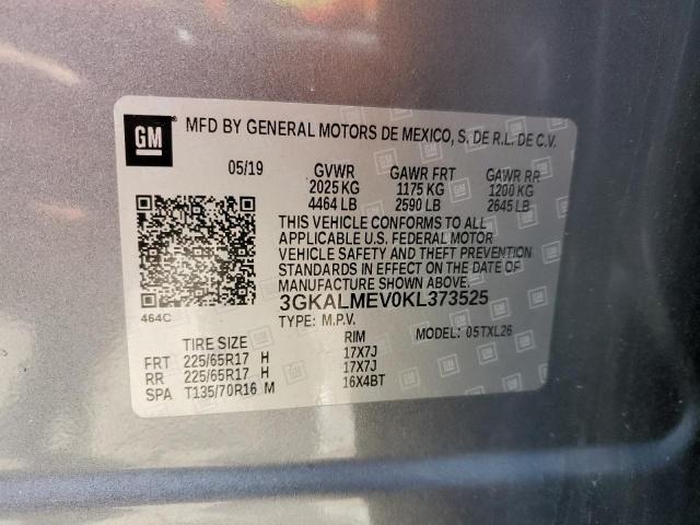 Photo 11 VIN: 3GKALMEV0KL373525 - GMC TERRAIN SL 