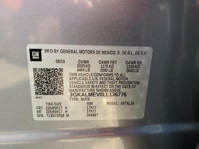 Photo 9 VIN: 3GKALMEV0LL136776 - GMC TERRAIN SL 